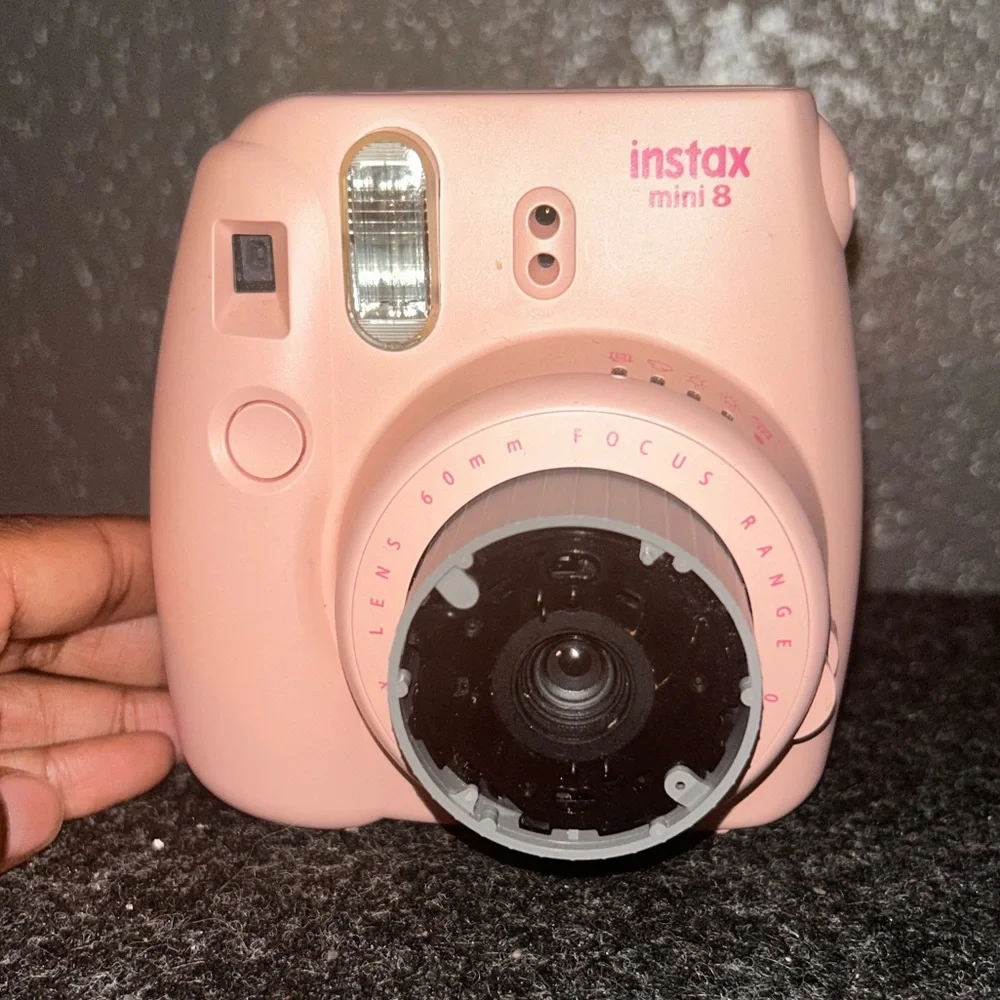 Used Light Pink Fujifilm Instax Mini 8